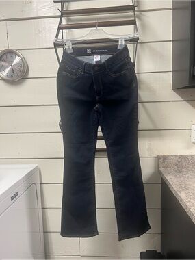 No Boundaries Women's Dark Wash Wide-Leg Jeans